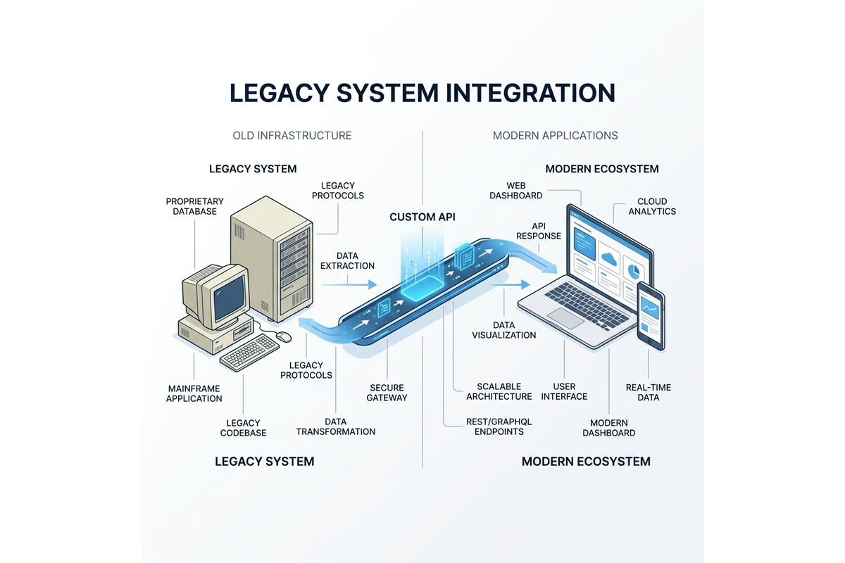 Jangan Buang Sistem Lama Anda: Cara Menghubungkan Legacy Software dengan Web Modern Melalui Custom API