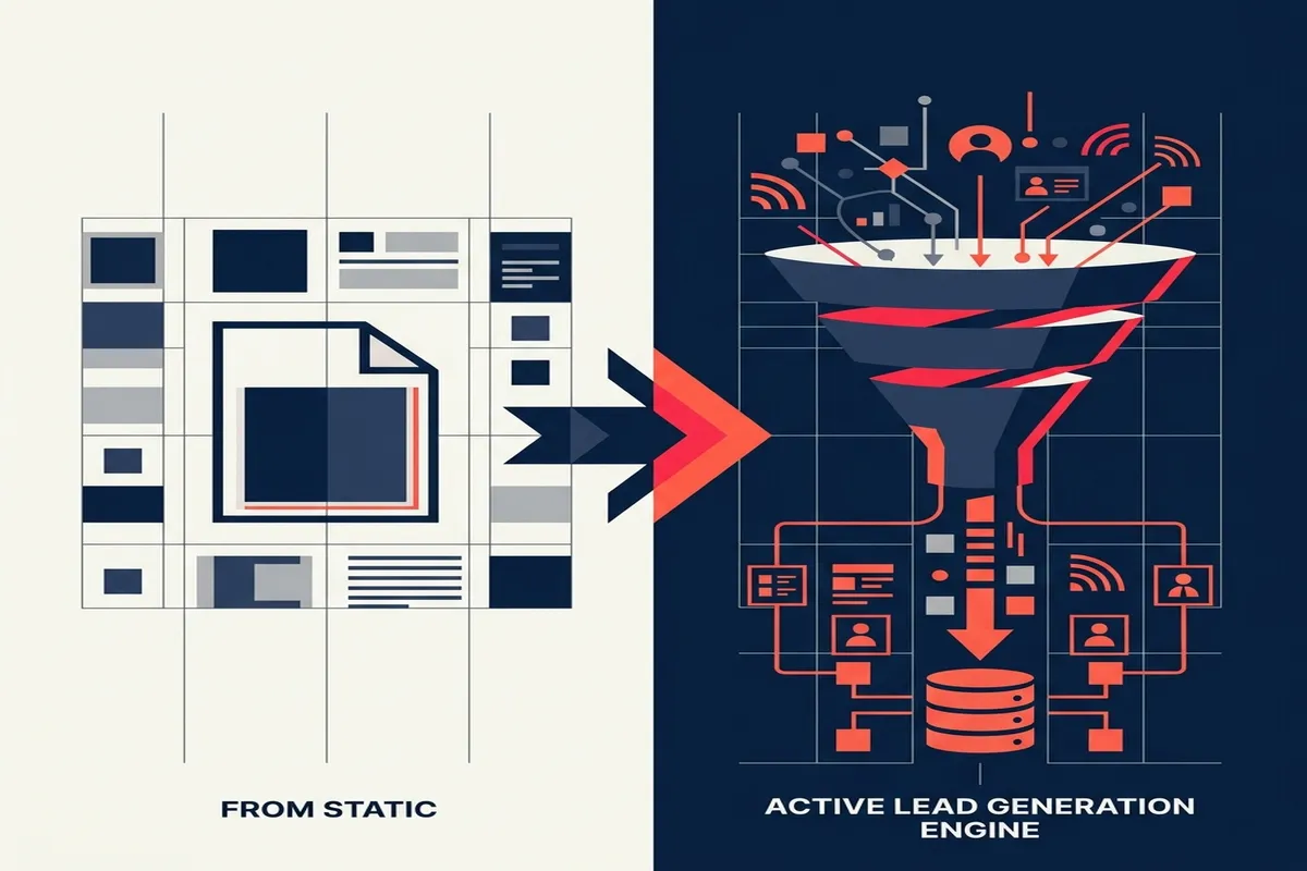 Website Company Profile Saja Tidak Cukup: Mengubah Website Menjadi Mesin Pencetak Leads B2B
