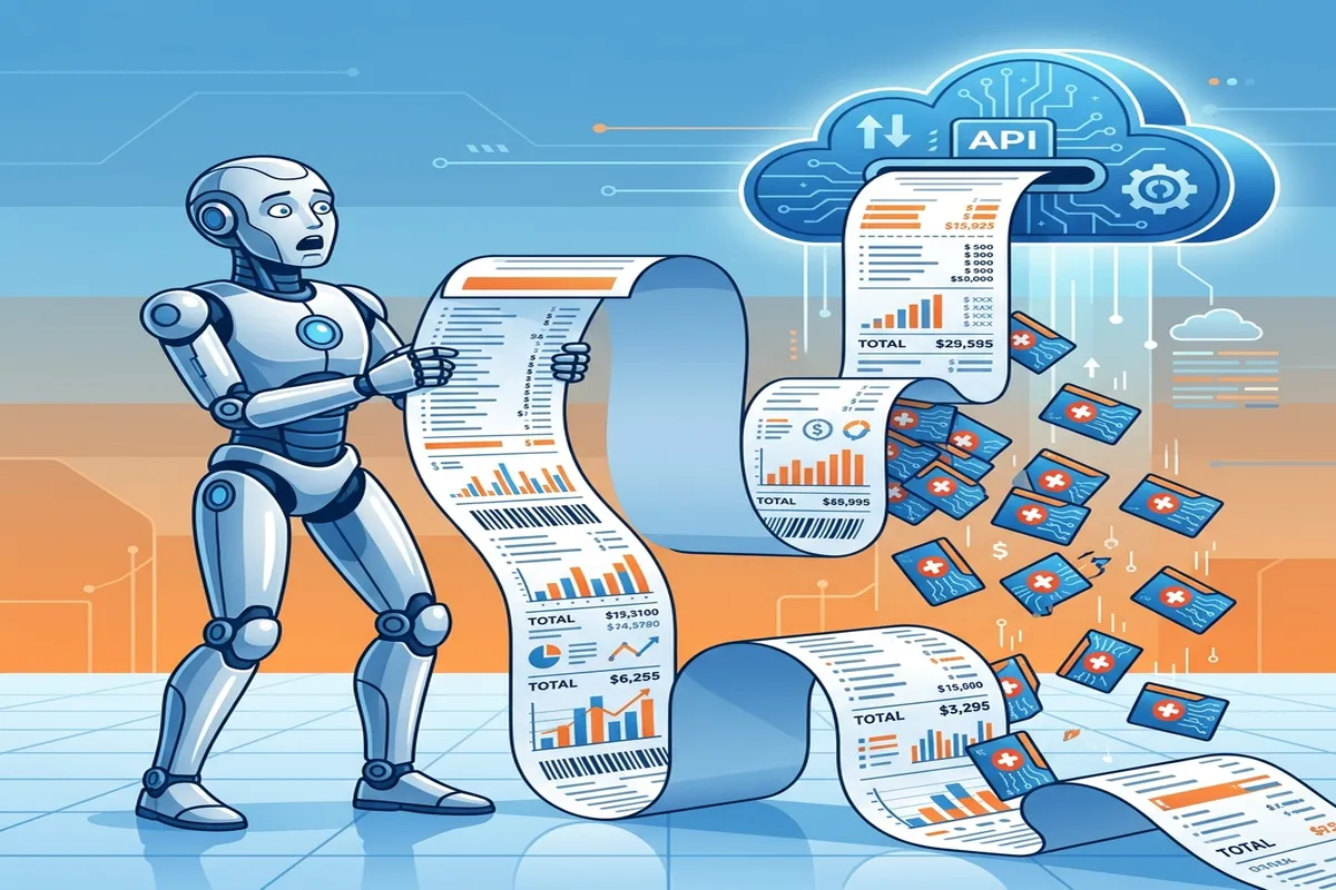 Ilustrasi Keterkejutan CTO terhadap Tagihan API Mahal dan Risiko Kebocoran Data Privasi Cloud